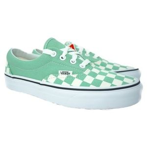 VANS ERA CHECKERBOARD WOMEN'S LOW TOP LACE UP SNEAKERS